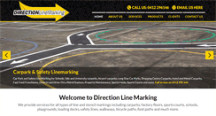 Desktop Screenshot of directionlinemarking.com.au